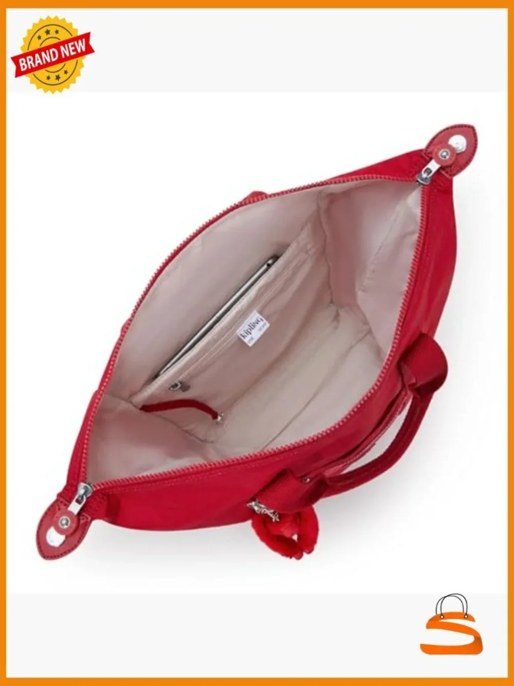 Nylon Fashion Backpack with Laptop Compartment Lightweight Travel Bag